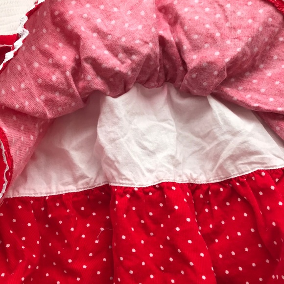 5/$25 MUDPIE BABY Christmas Dress Tiers and Frills - Picture 4 of 8